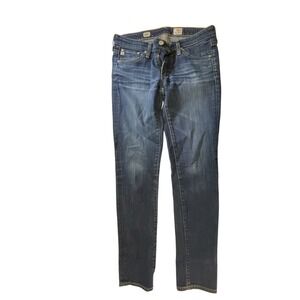 AG Adriano Goldschmied The Stilt Cigarette Jeans Blue Women's Size 26R SlimLeg
